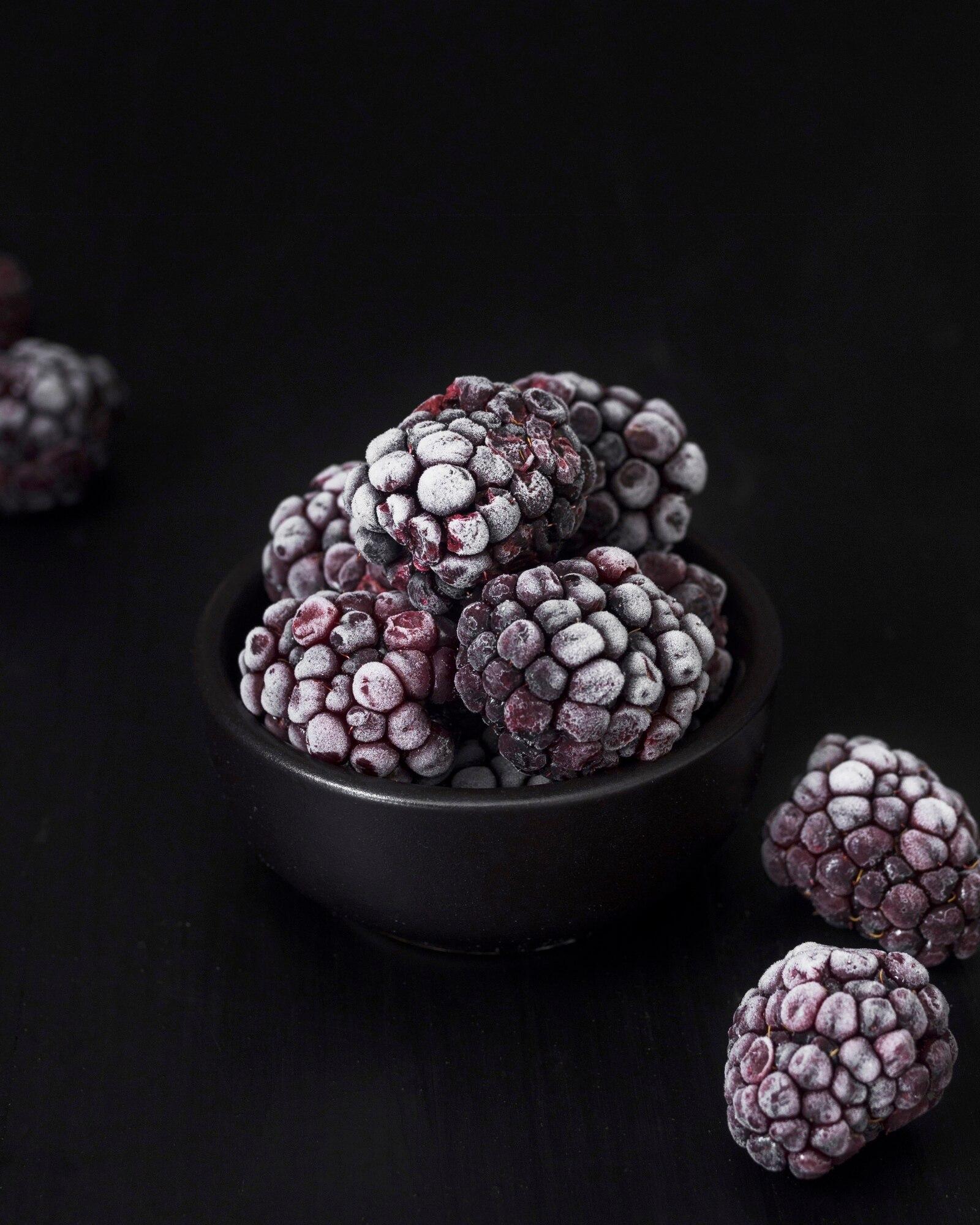 Frozen Blackberries